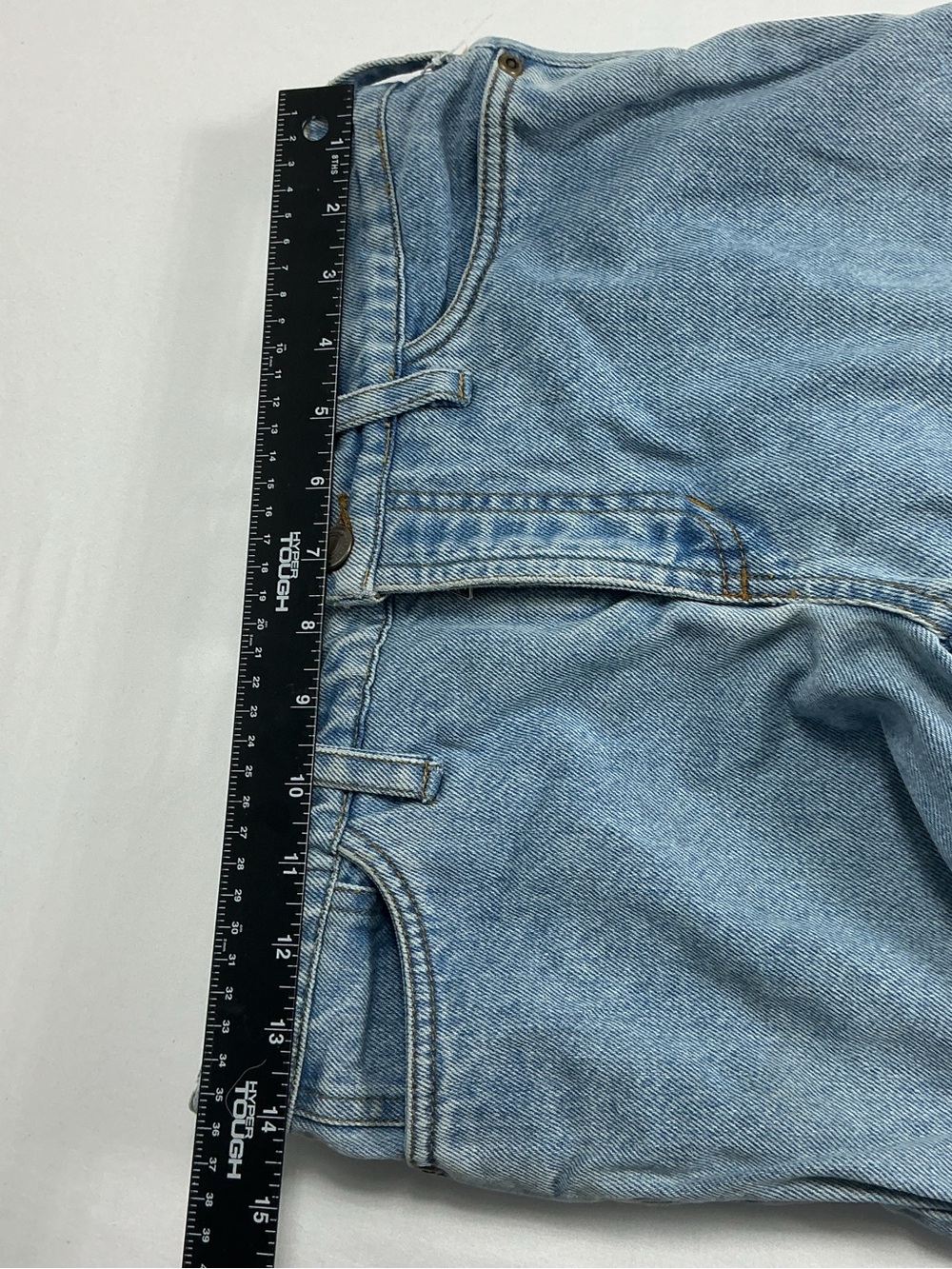 Women’s Light Blue Embroidered Floral Jeans - Picture 5 of 6